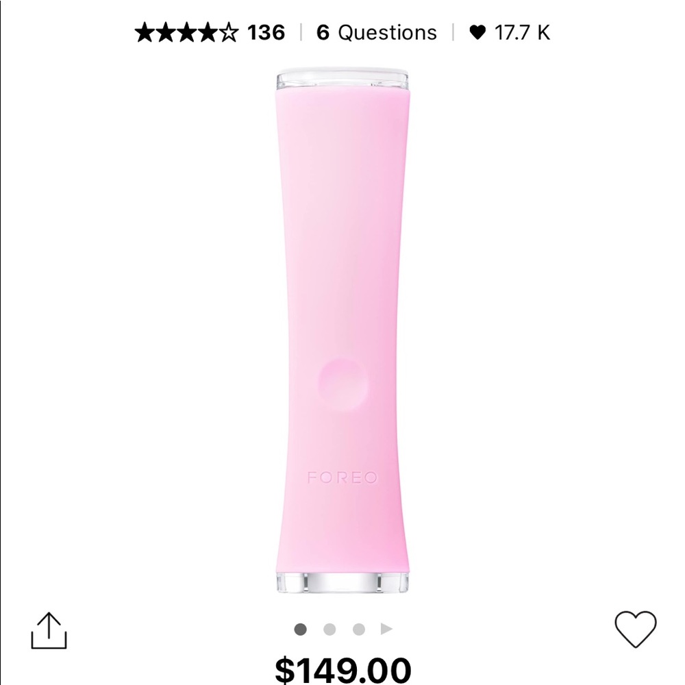 FOREO ESPADA blue light Acne Treatment
